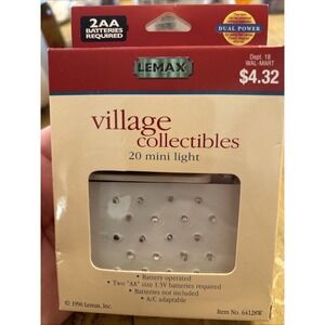 Lemax Village Collection, 1996, 20 MINI LIGHTS, NOS,   #64128. T2